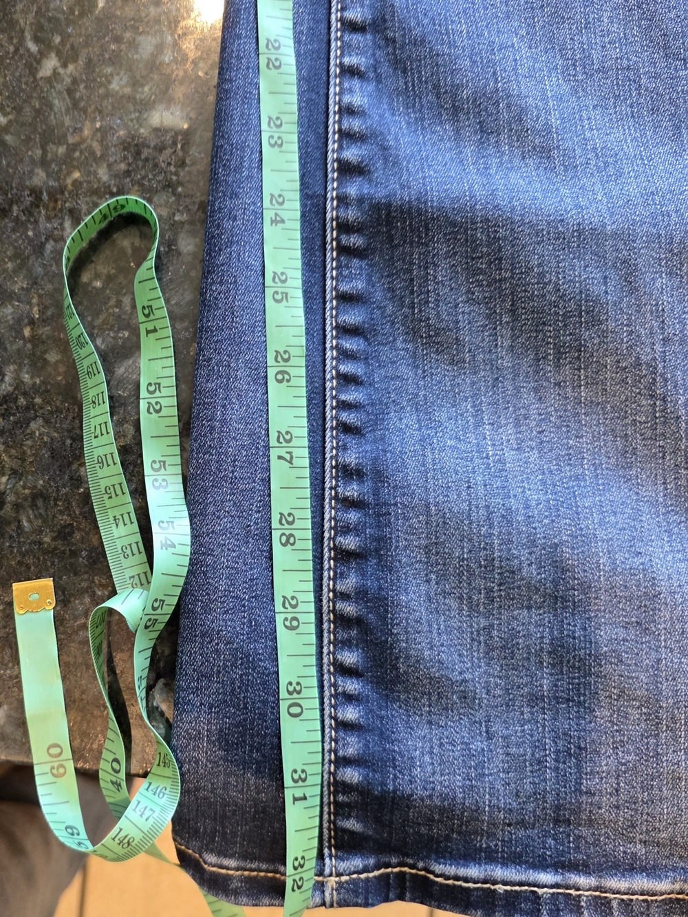 American Eagle Women's Bootcut Flare Super Stretch 12 Long Jeans - Blue - Picture 8 of 8